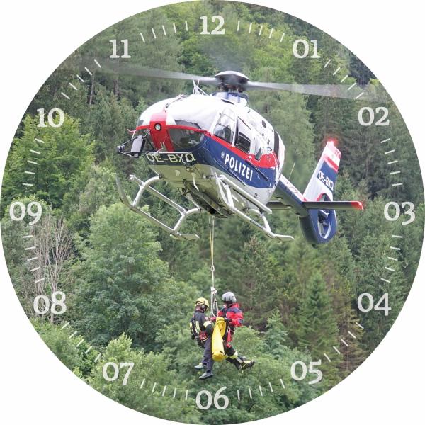 Glasuhr FEUERWEHR 29cm - FW24